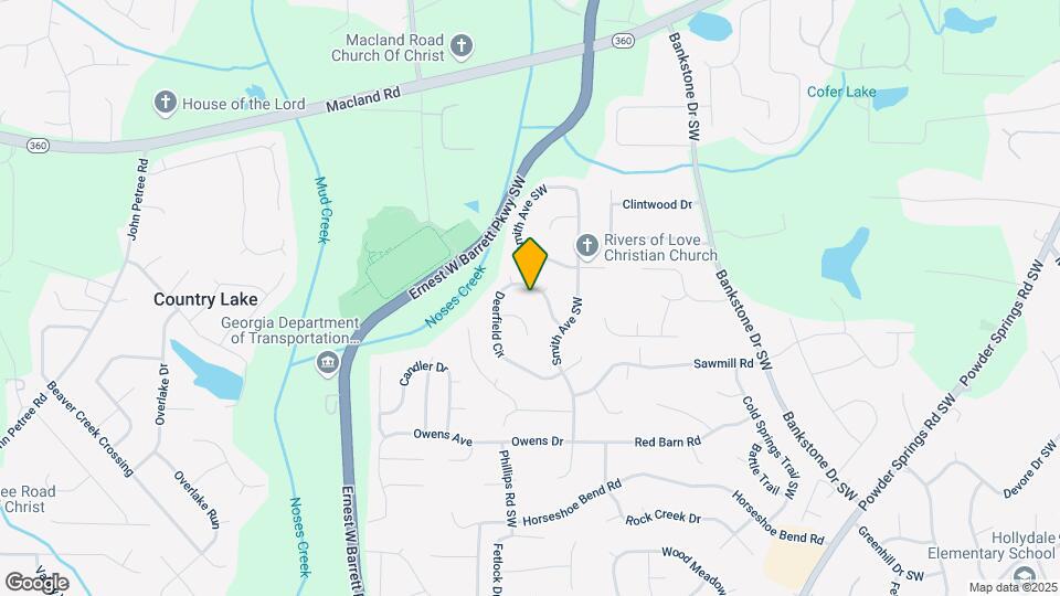 2672 Deerfield Cir Mapa y Detalles de la Ubicación