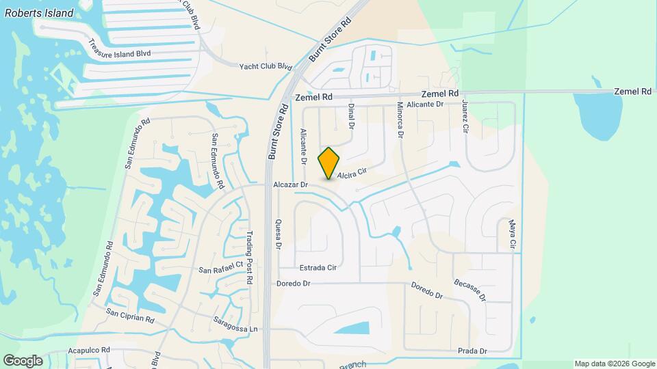 25126 Alcazar Dr Map and Location Details