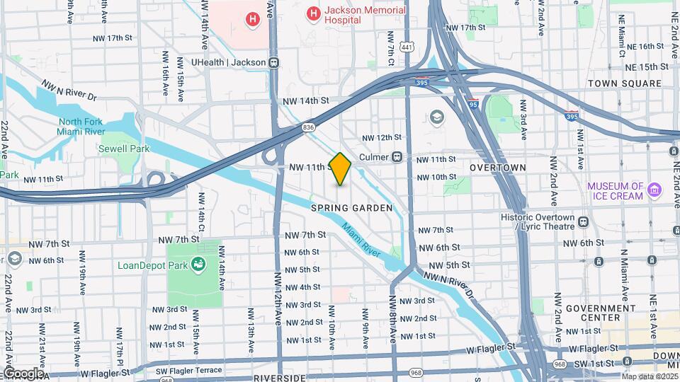 919 NW 10th Ave, Unit S4 Map and Location Details