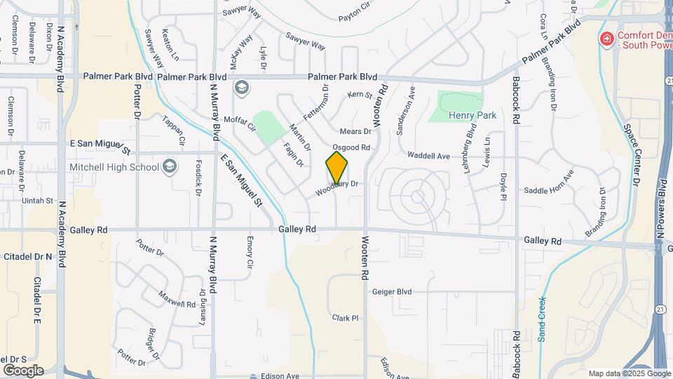 1033 Turley Dr Map and Location Details