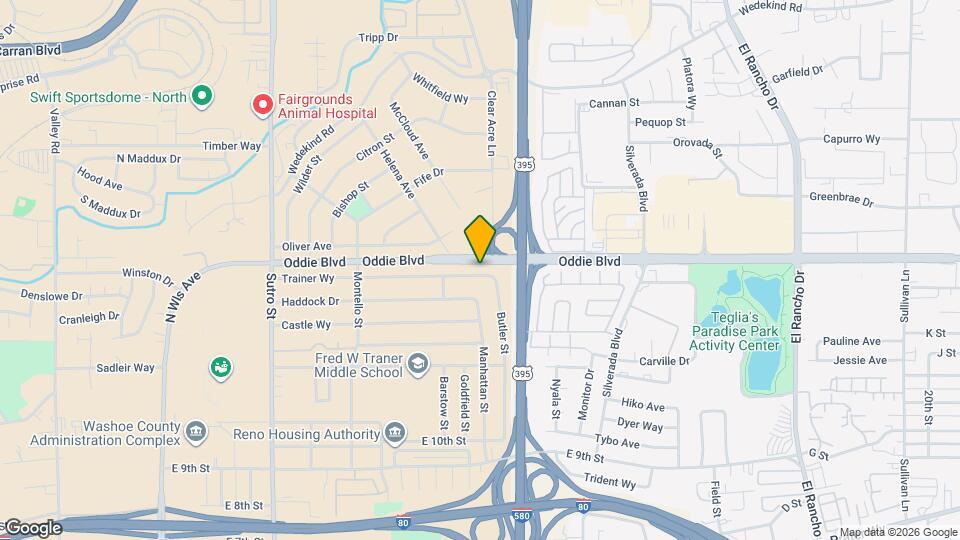 1995 Trainer Wy Map and Location Details