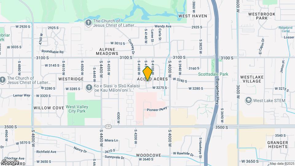 3251 S 4140 W Map and Location Details