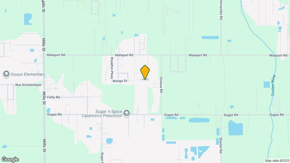 418 Mango Dr Mapa y Detalles de la Ubicación