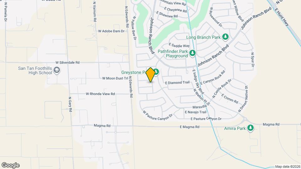 54 W Diamond Trl Map and Location Details