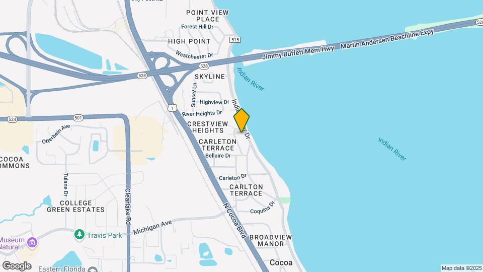 2811 Indian River Dr Map and Location Details