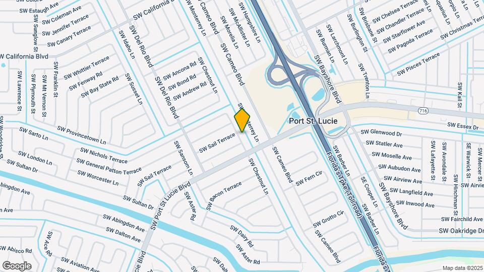 2357 SW Chestnut Ln Map and Location Details
