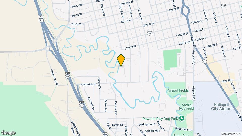 1410 Western Dr Map and Location Details