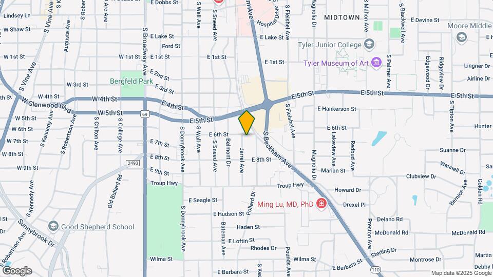 1824 Jarrel Ave Map and Location Details
