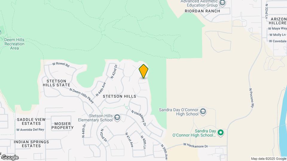 4030 W Hide Trl Map and Location Details