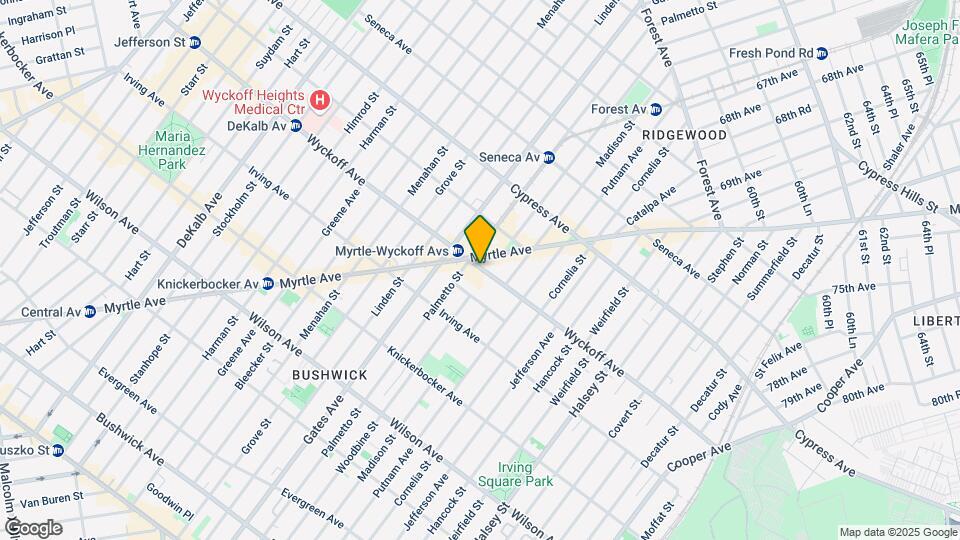 297 Wyckoff Ave Map and Location Details