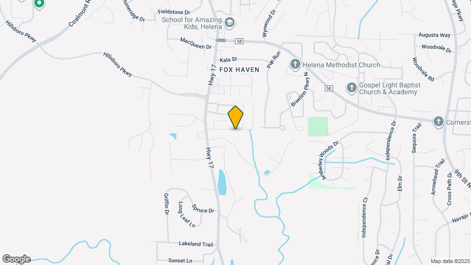 210 Rocky Ridge Dr Map and Location Details