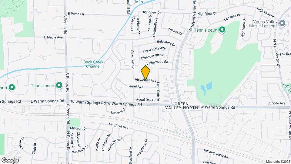 3145 Viewcrest Ave Map and Location Details