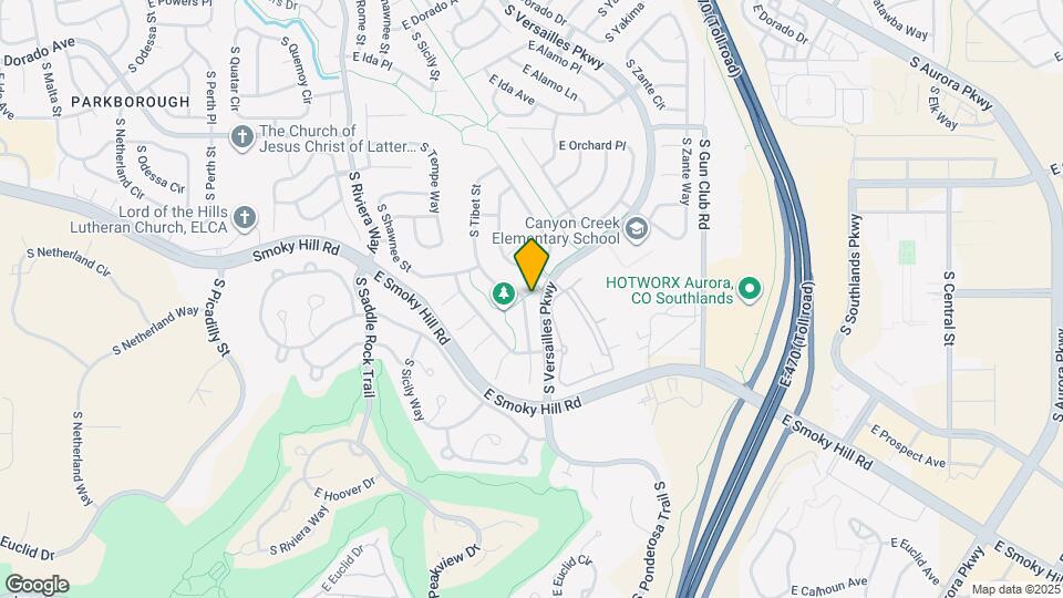 6212 S Valdai Ct Map and Location Details