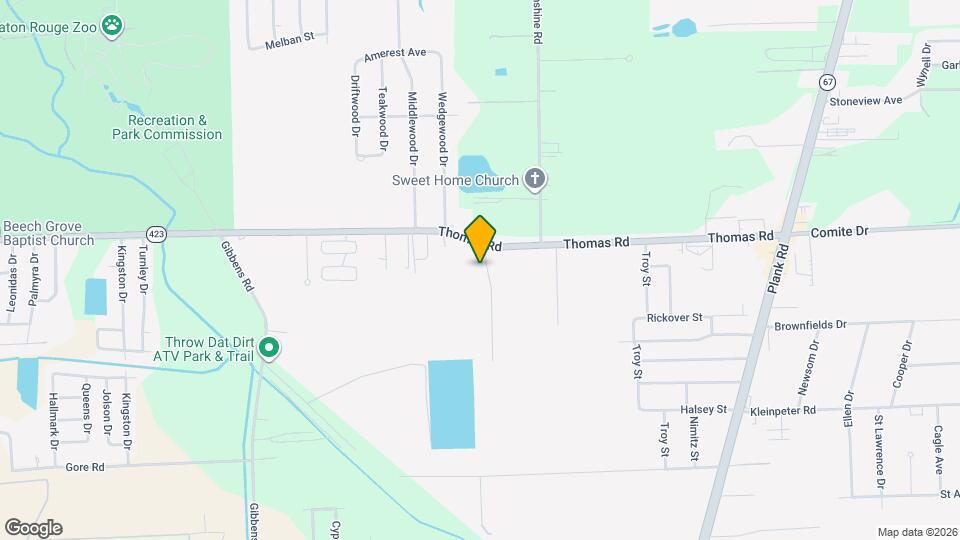 12325 N Englewood Dr Map and Location Details