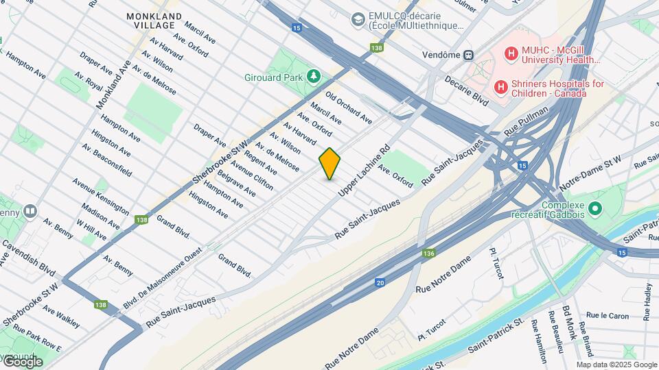 2049 De Melrose Av Map and Location Details