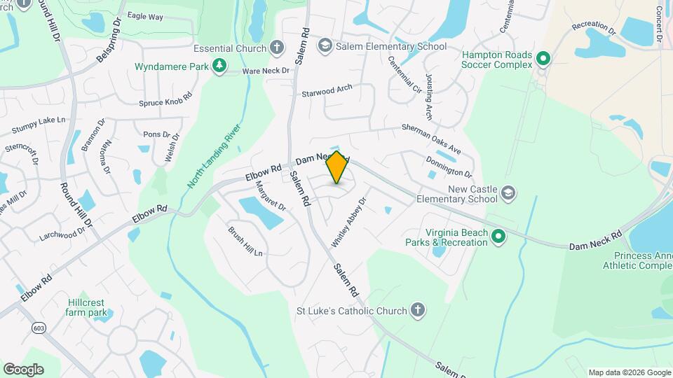 3917 Peyton Way Map and Location Details