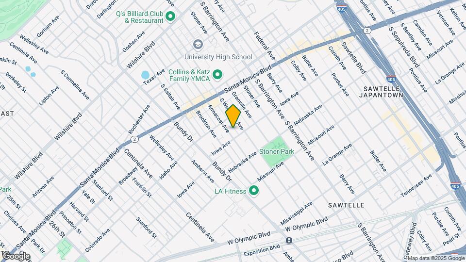 1626 Armacost Ave Mapa y Detalles de la Ubicación