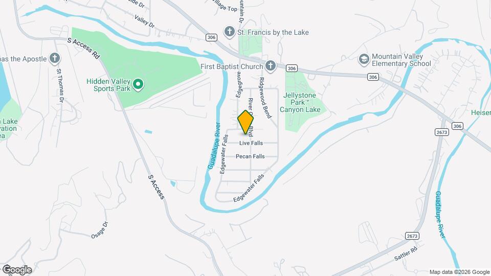 624 Live Falls Map and Location Details