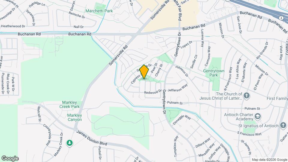 3100 Hemlock St Map and Location Details