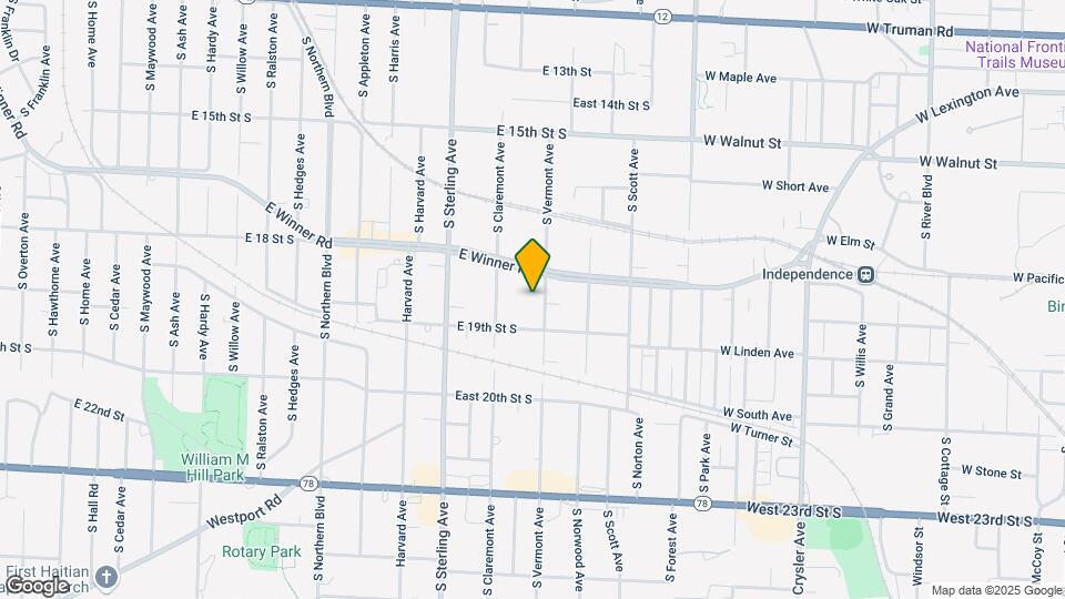 1814 S Vermont Ave, Unit 2 Map and Location Details