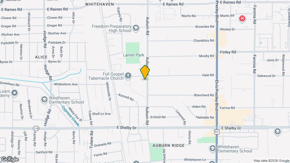 851 Hale Rd Map and Location Details