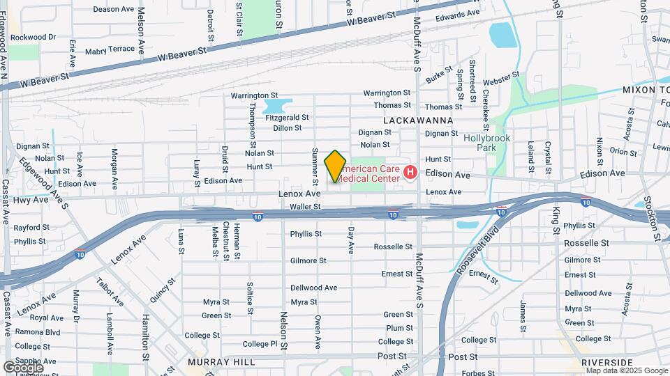3229 Lenox Ave Map and Location Details