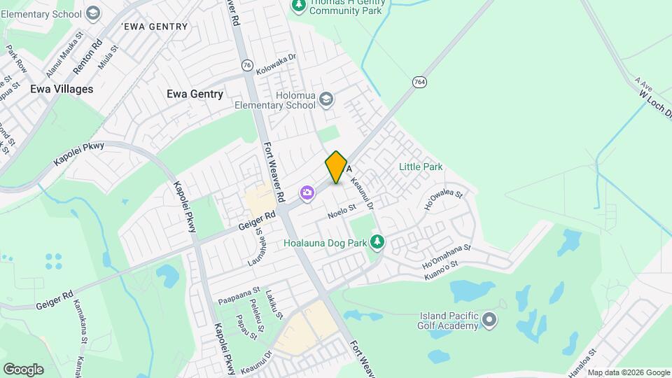 91-1537-1537 Pukanala St Map and Location Details