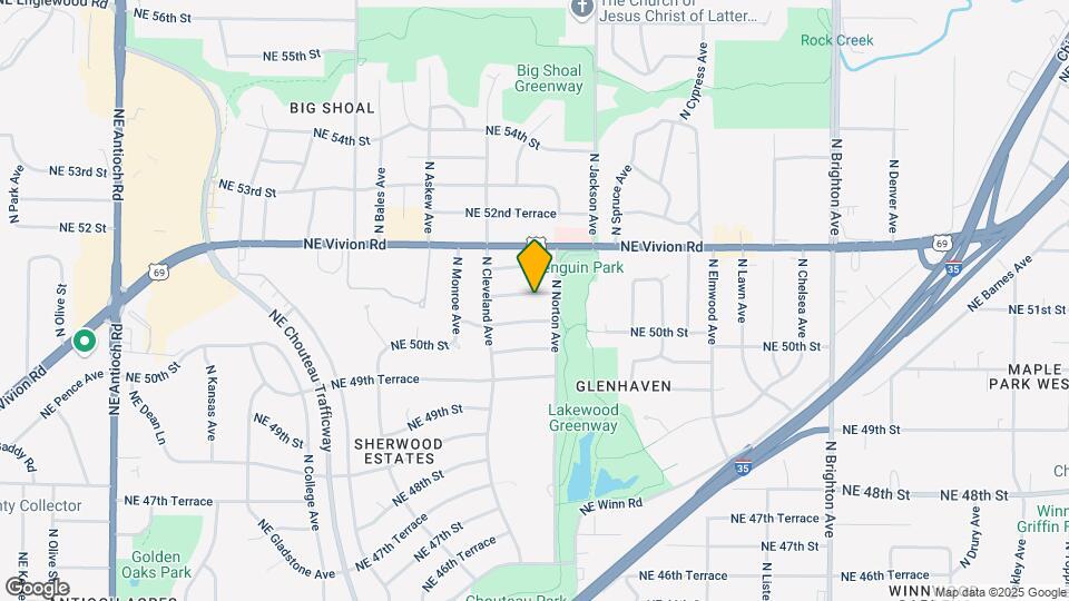 3911 NE 51st St Map and Location Details