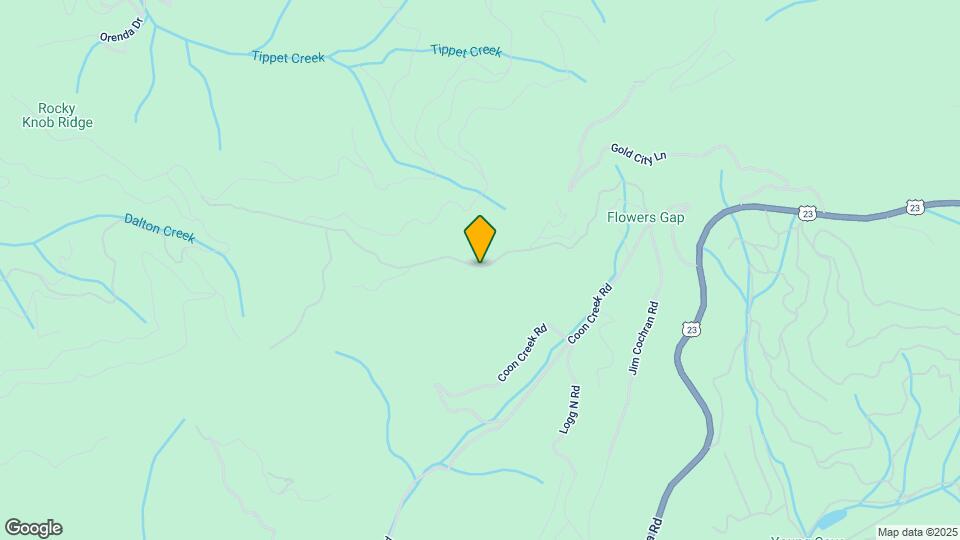 608 Flowers Gap Rd Map and Location Details