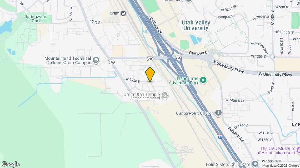 1341 S 1110 W, Unit #1 Mapa y Detalles de la Ubicación