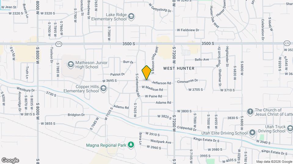 7367 Jefferson Rd Mapa y Detalles de la Ubicación
