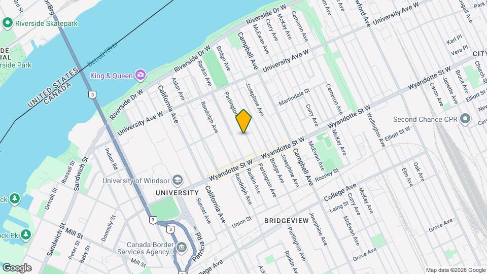 467 Partington Ave Mapa y Detalles de la Ubicación