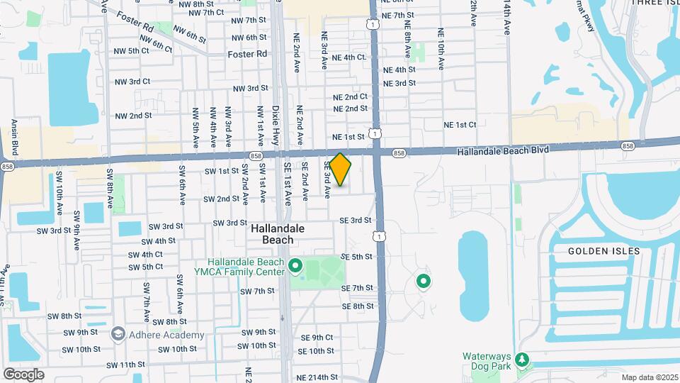 317 SE 2nd St Map and Location Details