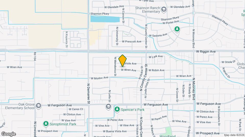 3316 W Wren Ave Map and Location Details