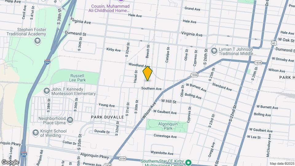 1449 Beech St Map and Location Details