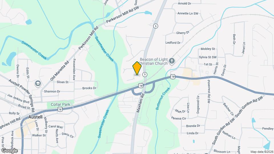 5010 Landover Way Map and Location Details