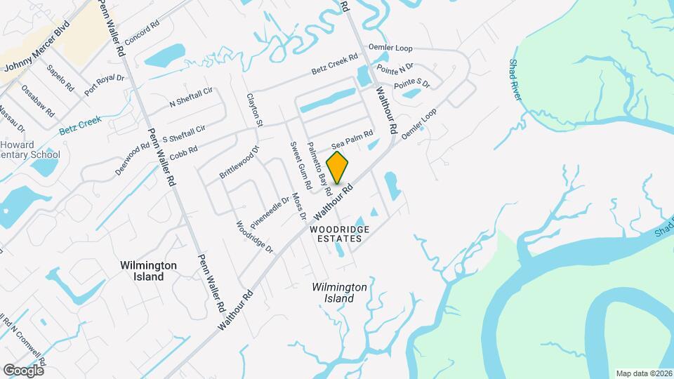 817 Walthour Rd Map and Location Details