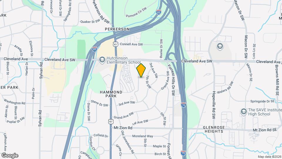 2786 Dearwood Dr SW Map and Location Details