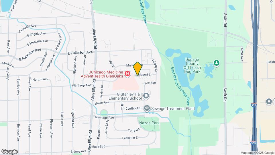 737 Lippert Ln Map and Location Details