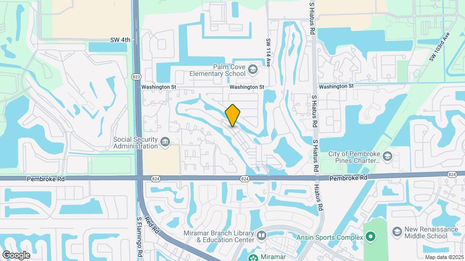 11717 SW 13th Ct Map and Location Details