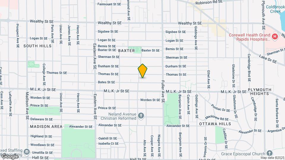1049 Bates St SE Map and Location Details