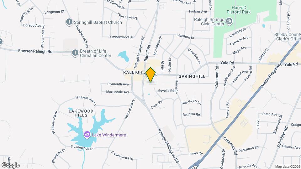 2 Bedroom Map and Location Details