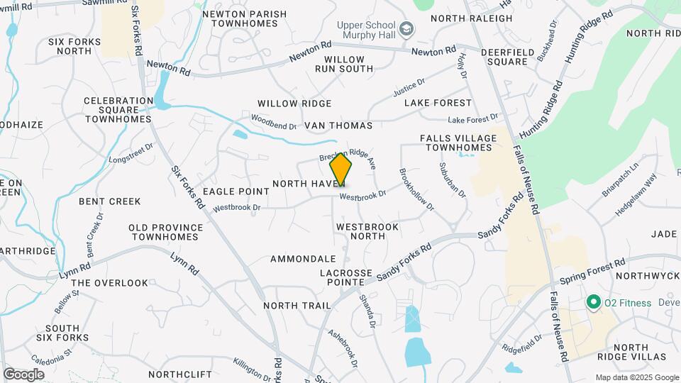 505 Westbrook Dr Mapa y Detalles de la Ubicación