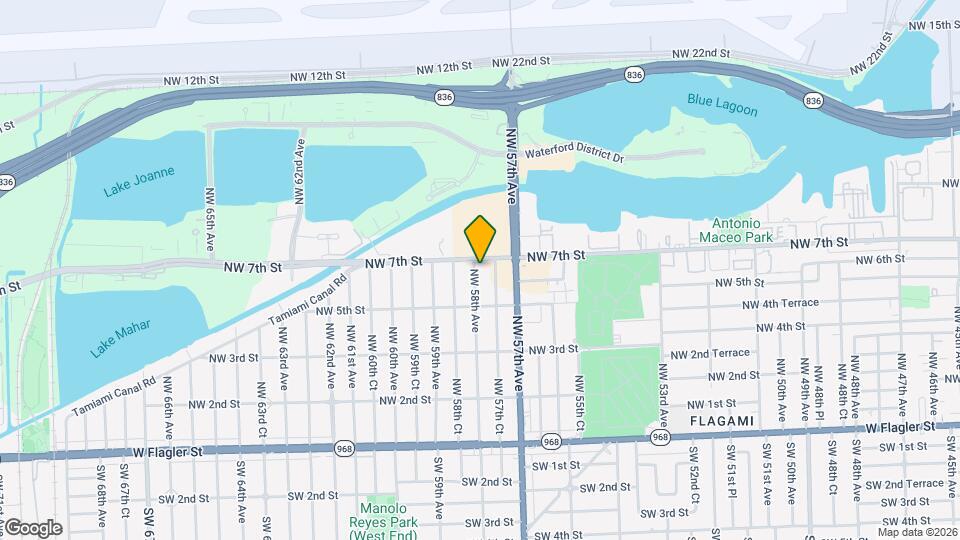 617 NW 58th Ave Map and Location Details