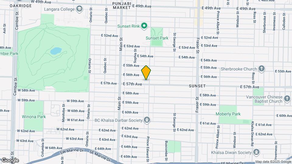 381 57th Av E Map and Location Details