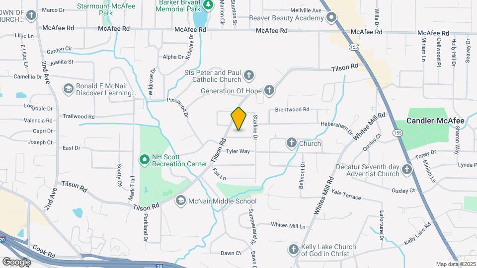 2392 Hopewell Ln Map and Location Details