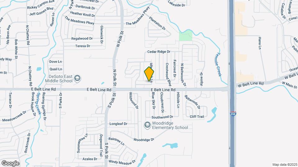 923 Teakwood Ln Map and Location Details