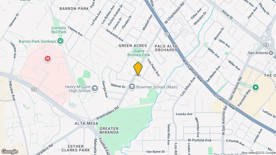 4206 Pomona Ave Map and Location Details