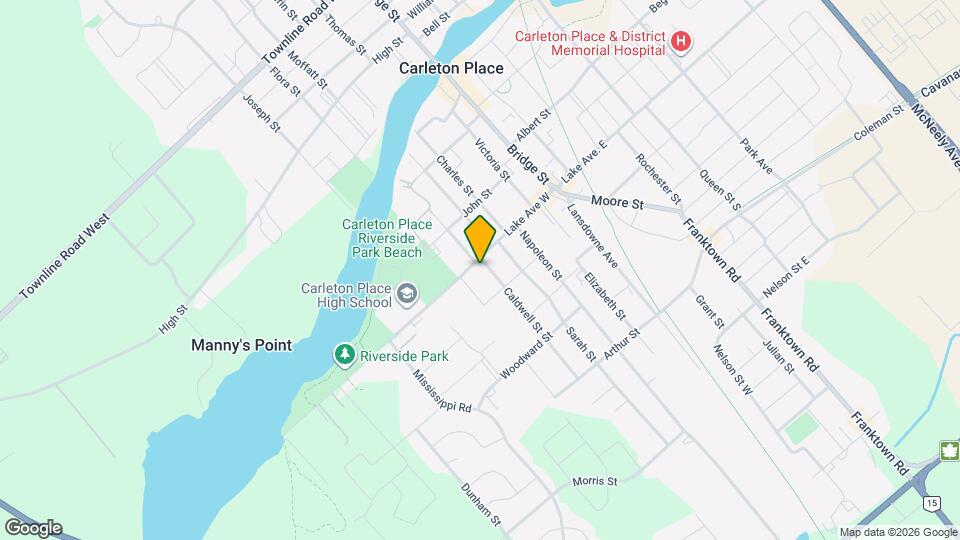 114 Lake Ave W Map and Location Details