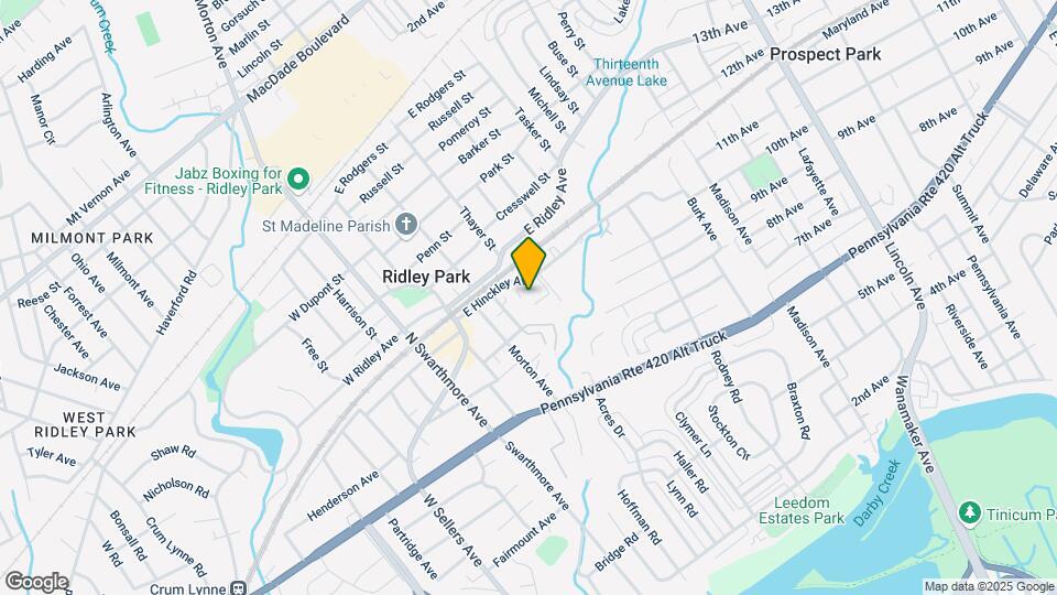 Ridley Station Apartments Map and Location Details